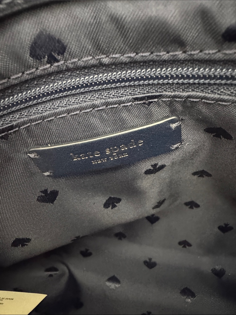 Kate Spade ♠️ Briar Lane Quilted Denim Meena Bag - Picture 15 of 16